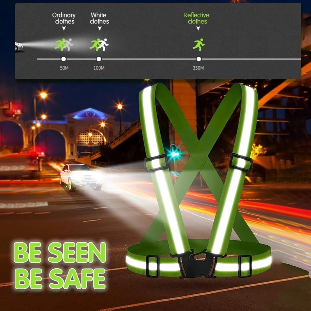 Reflective Safety Harness Straps