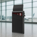 Side-pop RFID Blocking Aluminum Alloy Wallet