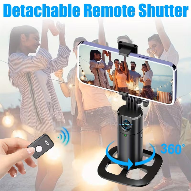 Auto Face Tracking Tripod 360° Rotation Desk Stand